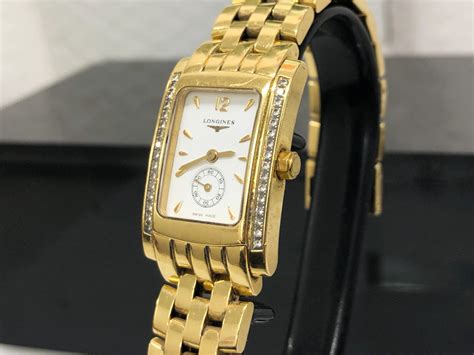 18ct gold longines watches.